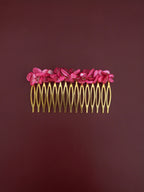Peinecillo piedras fucsia