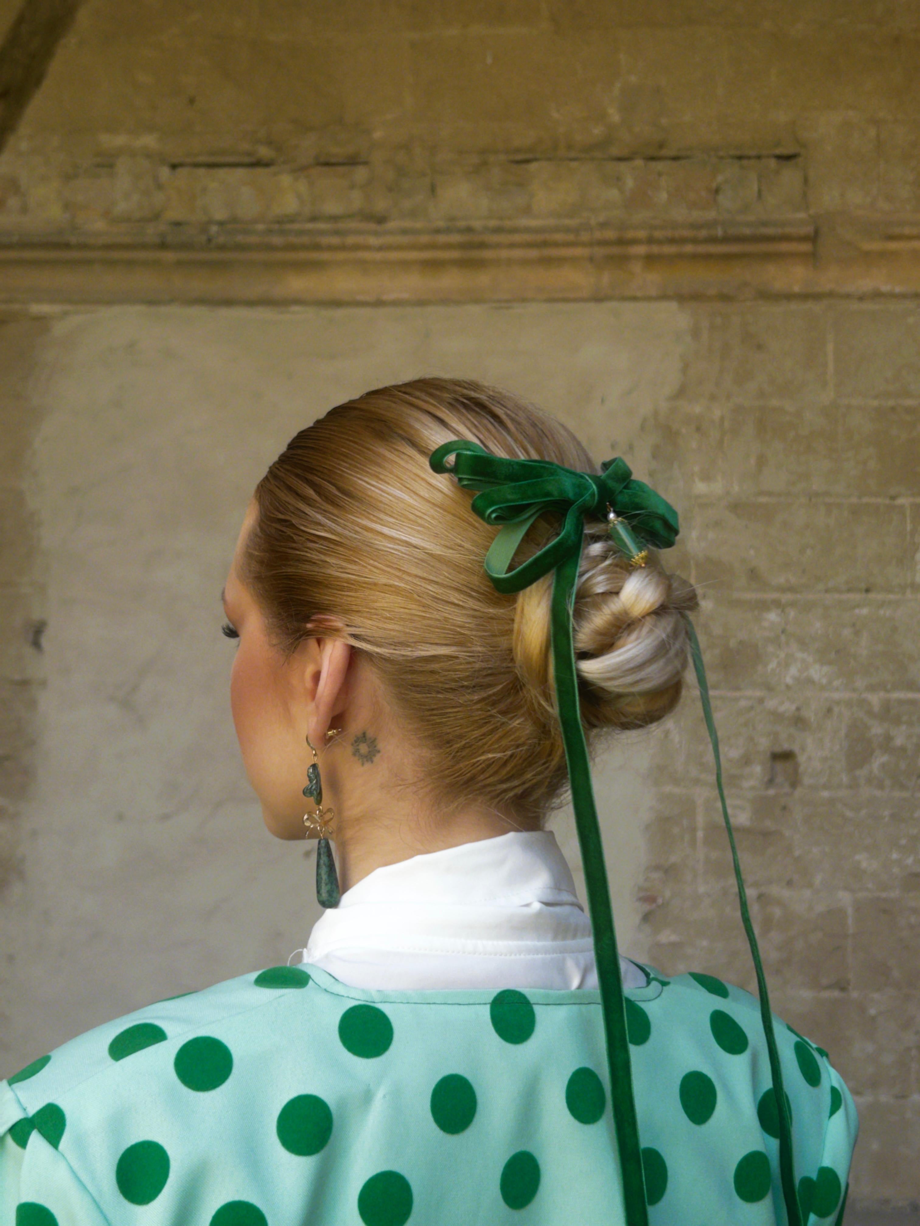 Peinecillo Lazo Verde Esperanza