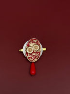 Broche Zaguán Rojo