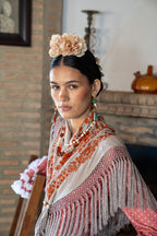 Mantoncillo Taraje marfil-caldera