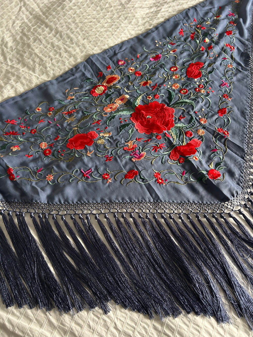 Mantoncillo Isabel Azul ducado