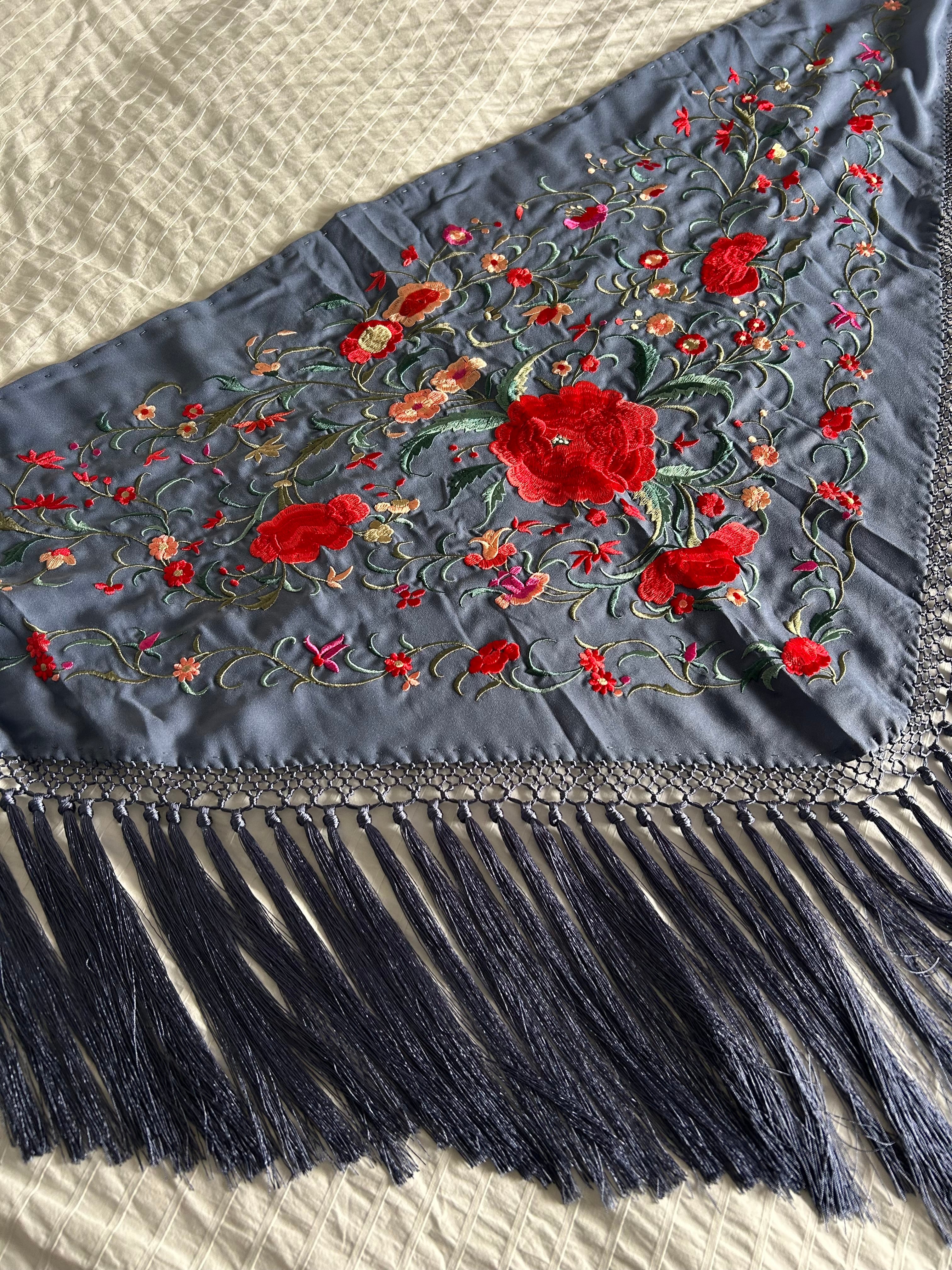 Mantoncillo Isabel Azul ducado