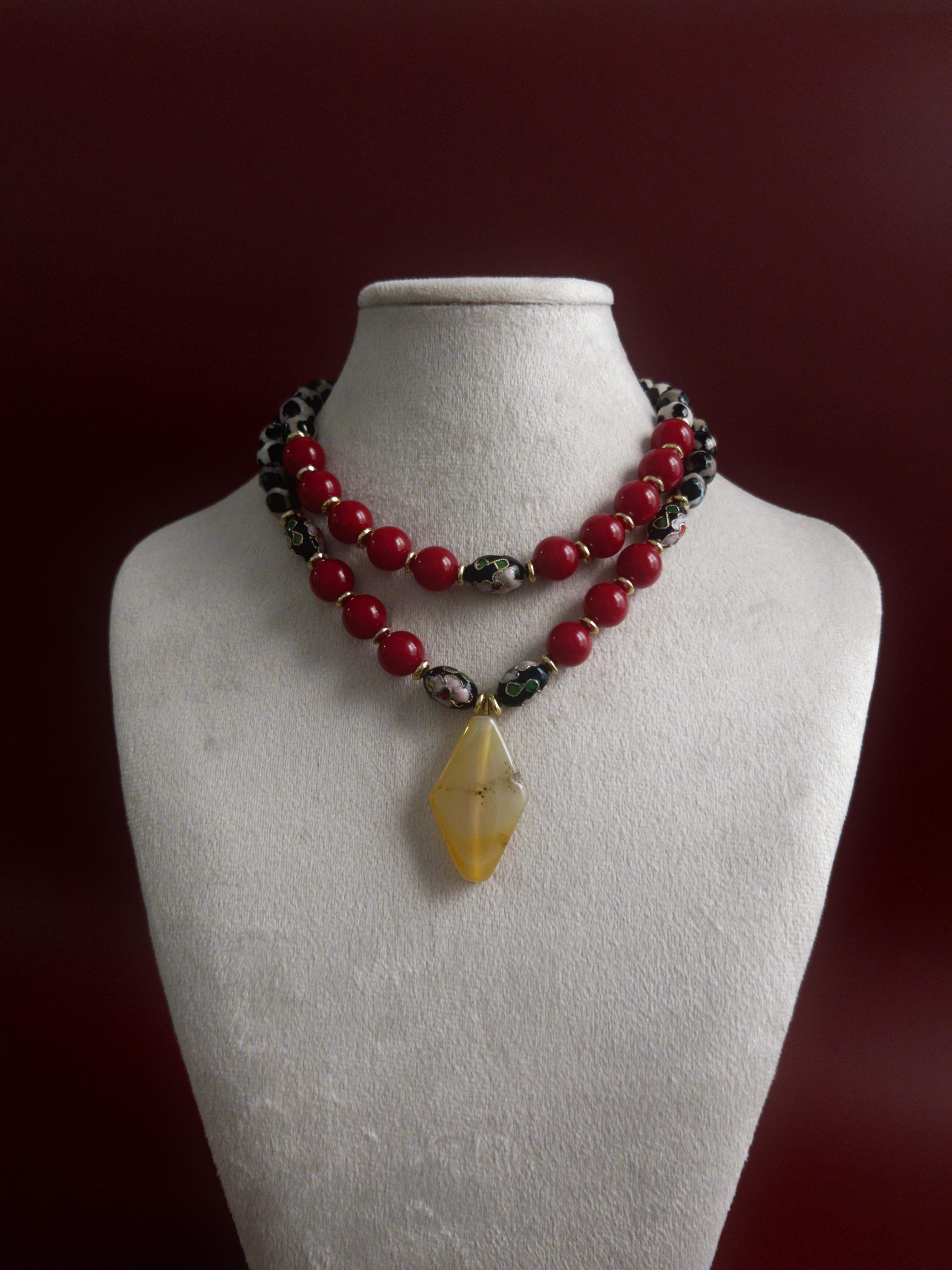 Collar Relicario de Azahar