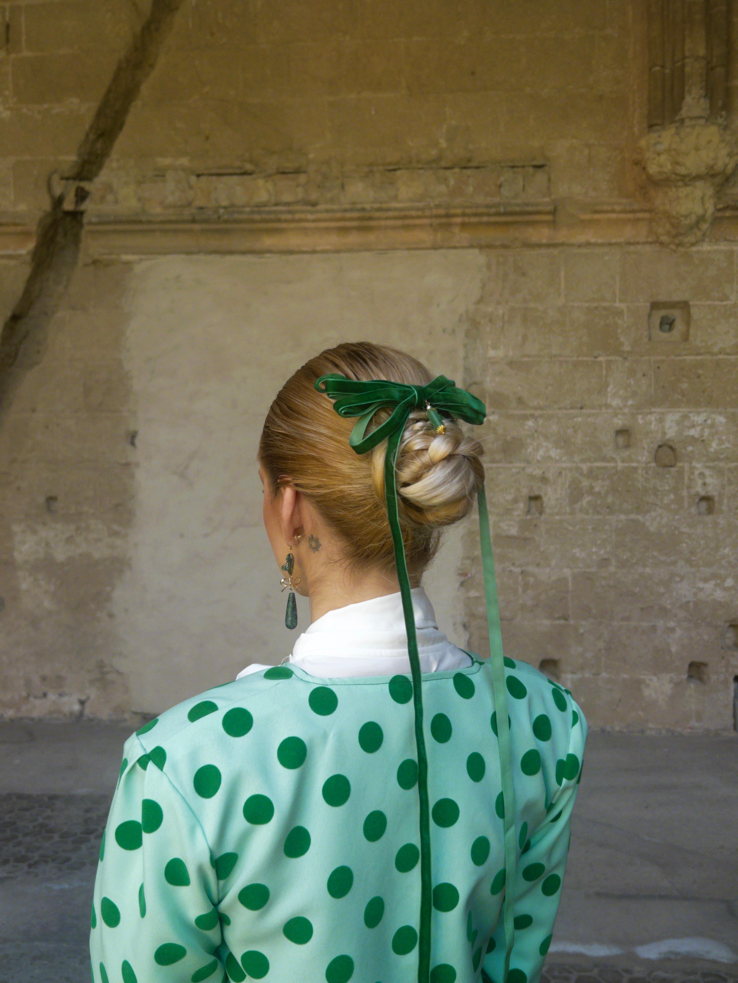 Peinecillo Lazo Verde Esperanza