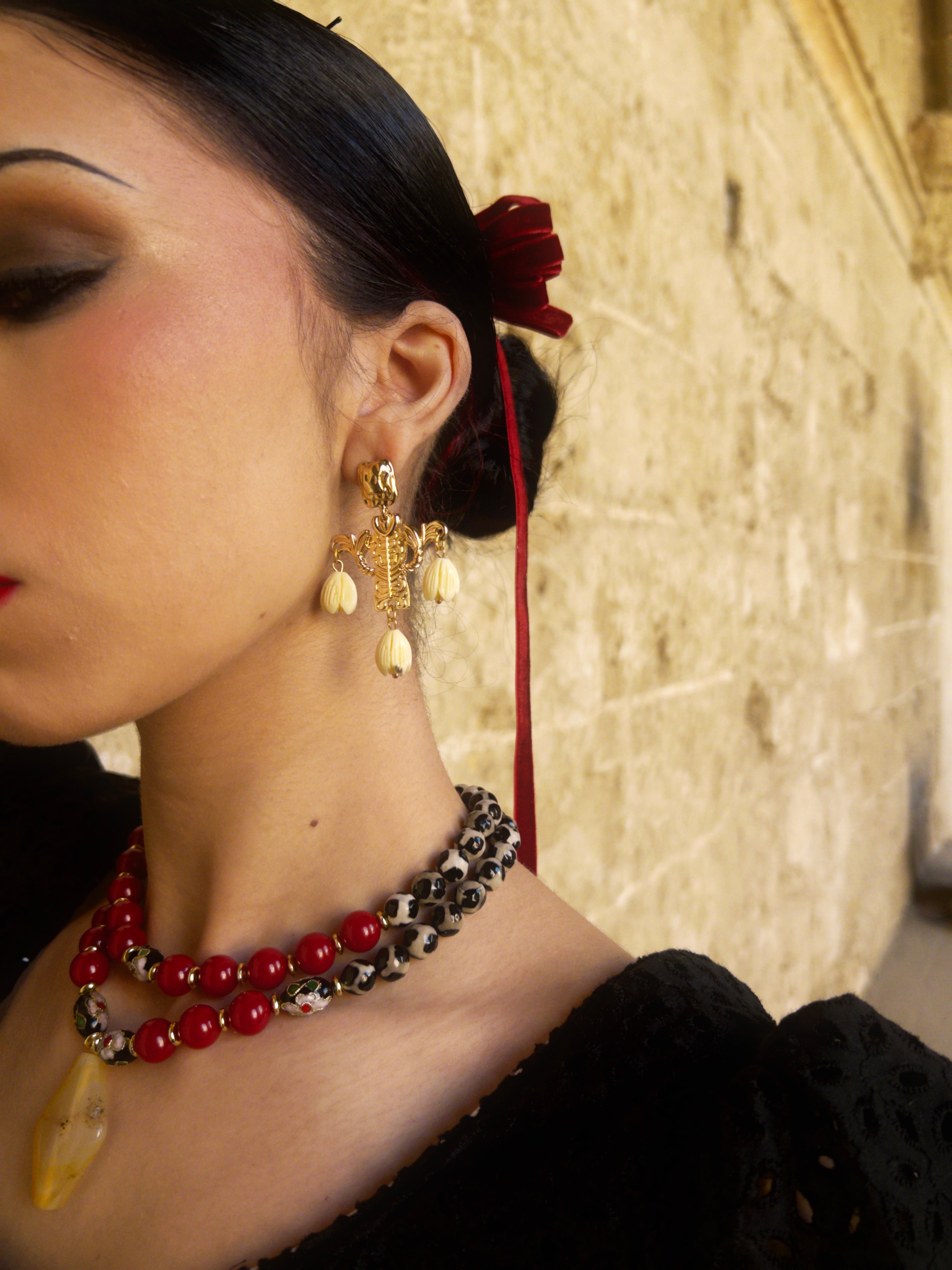 Collar Relicario de Azahar