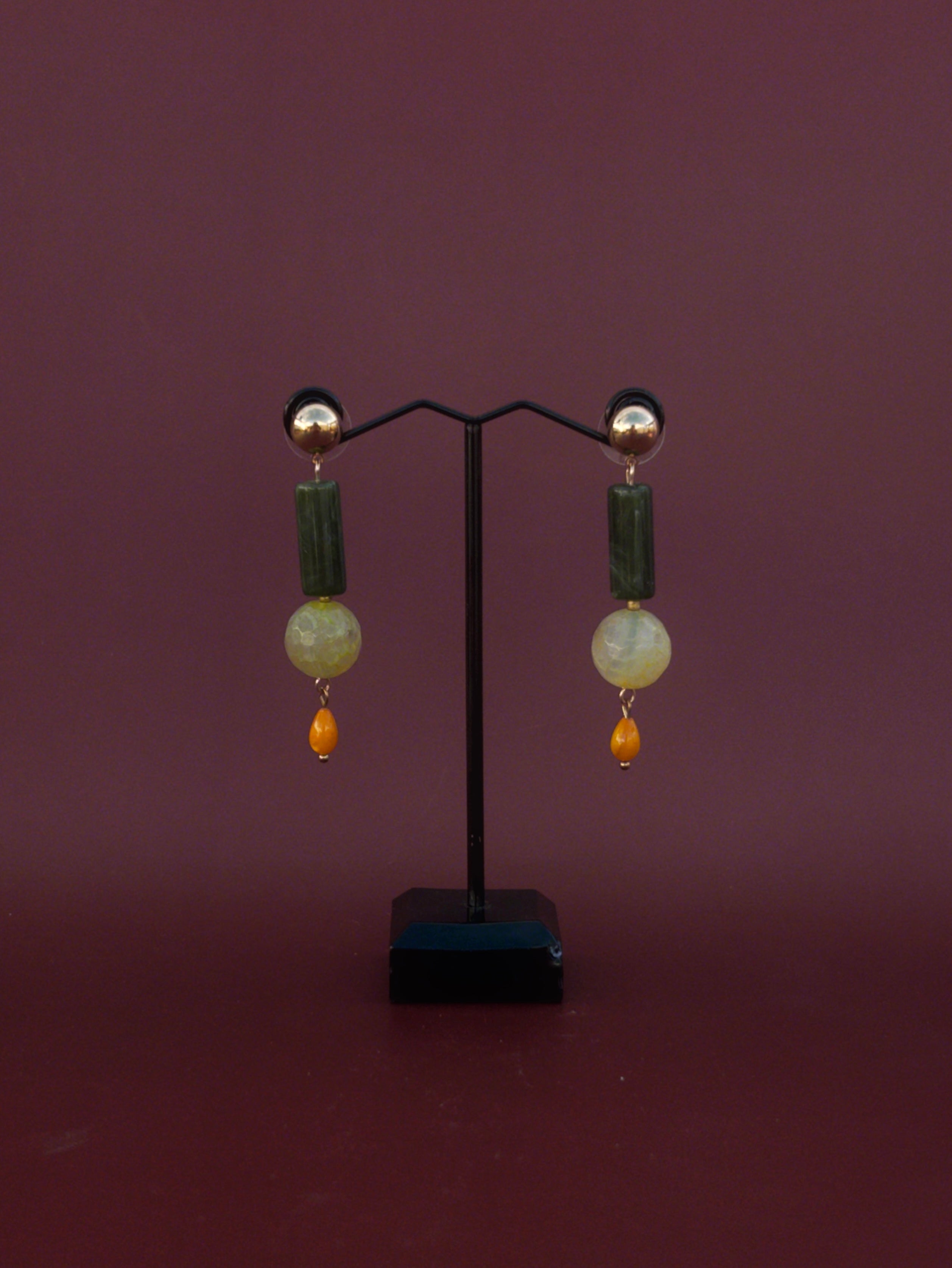 Pendientes olivilla