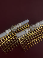 Peinecillo cilindro blanco