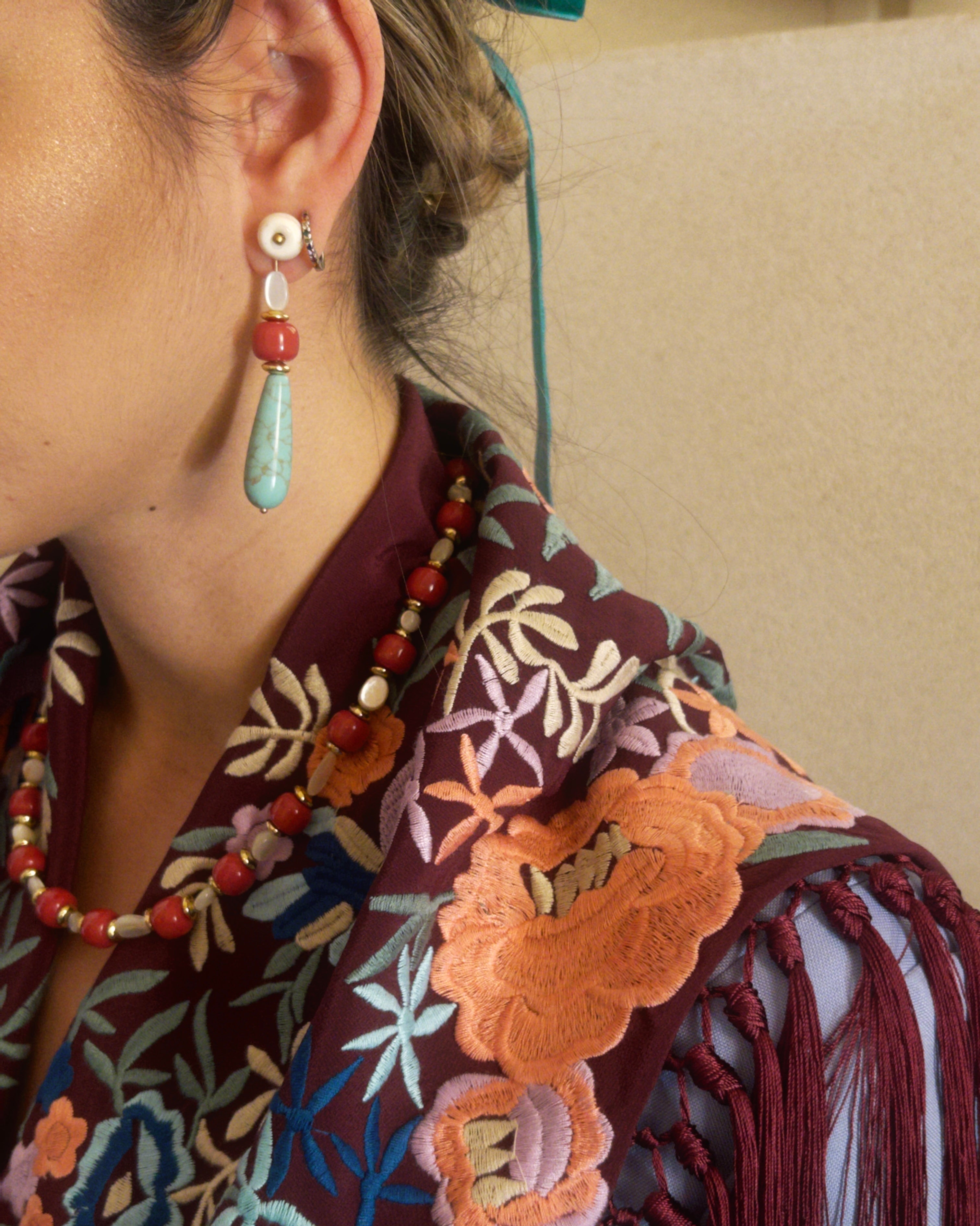 Pendientes Turquesina