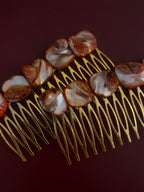 Peinecillo cuadrados coral