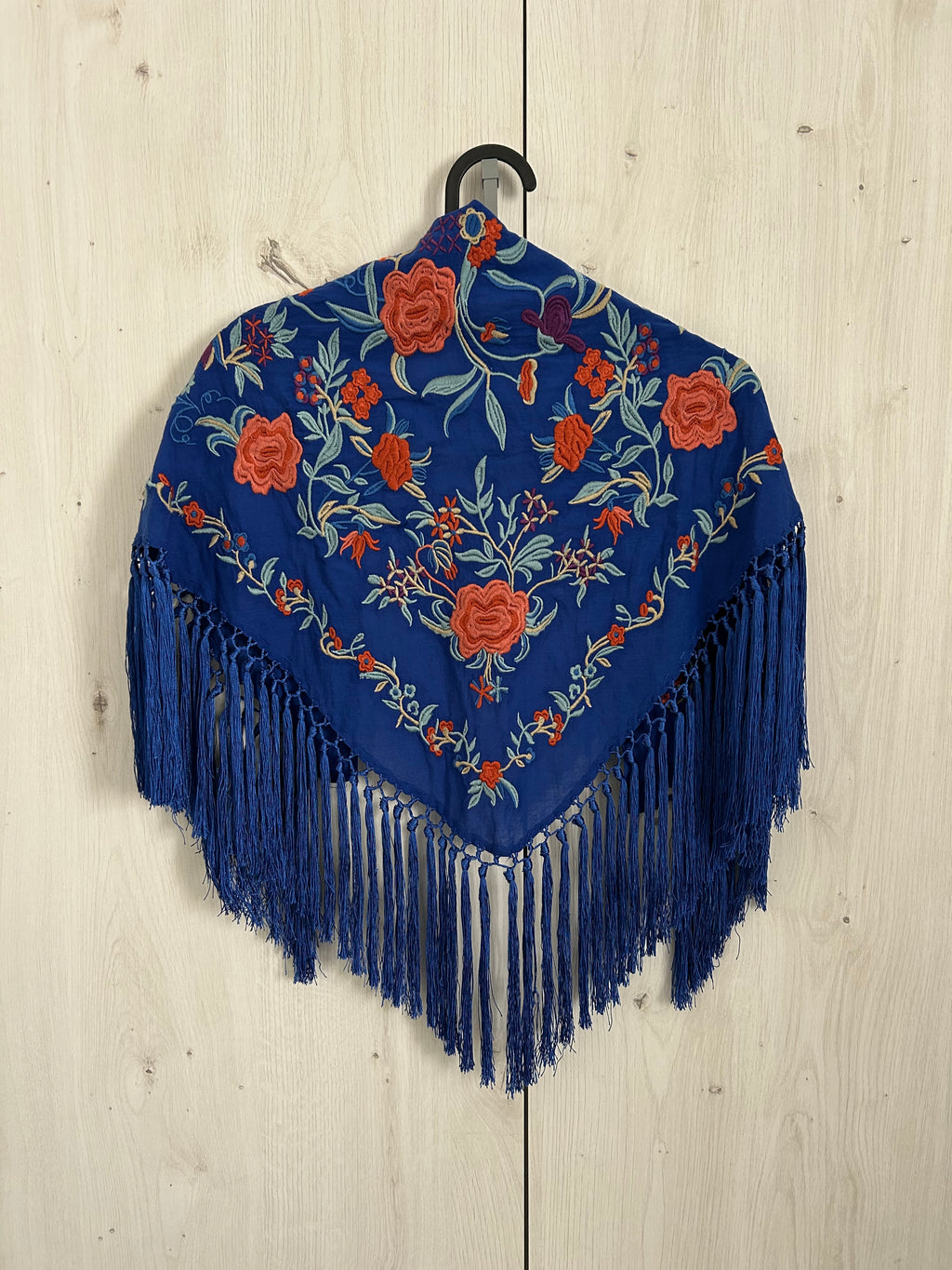 Mantoncillo Marga azul eléctrico