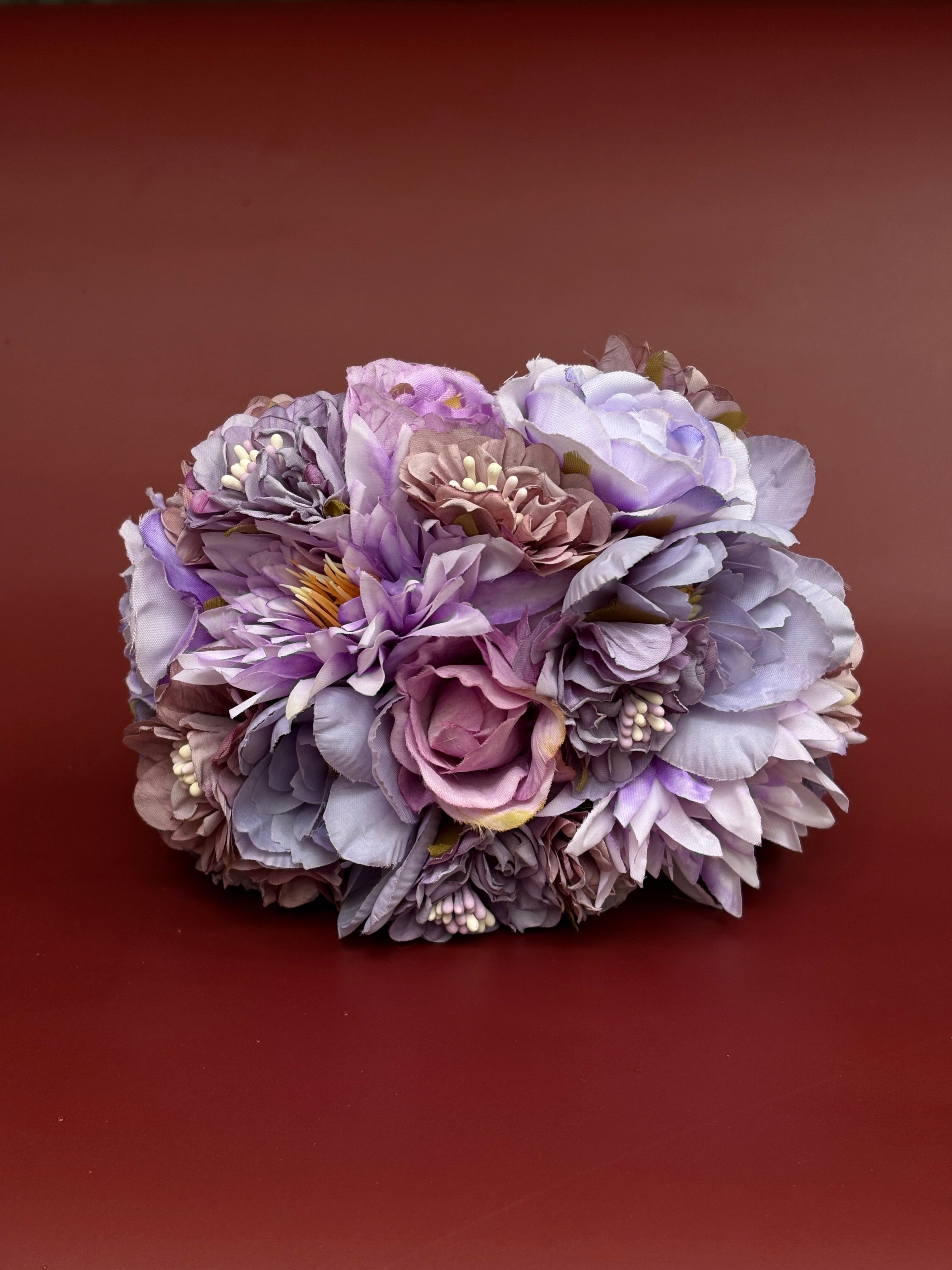 Ramillete monocolor lila