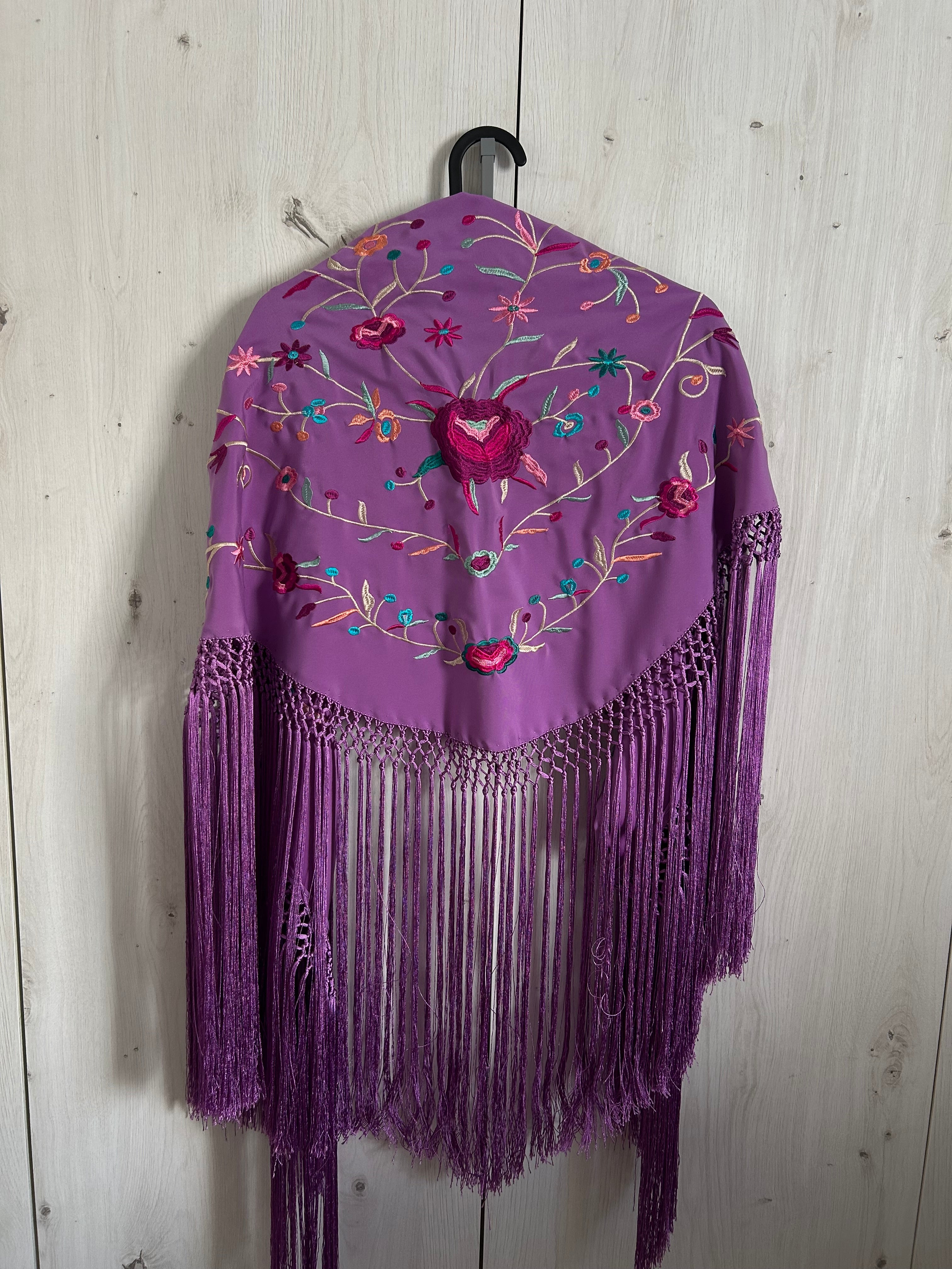 Mantoncillo Marina lila