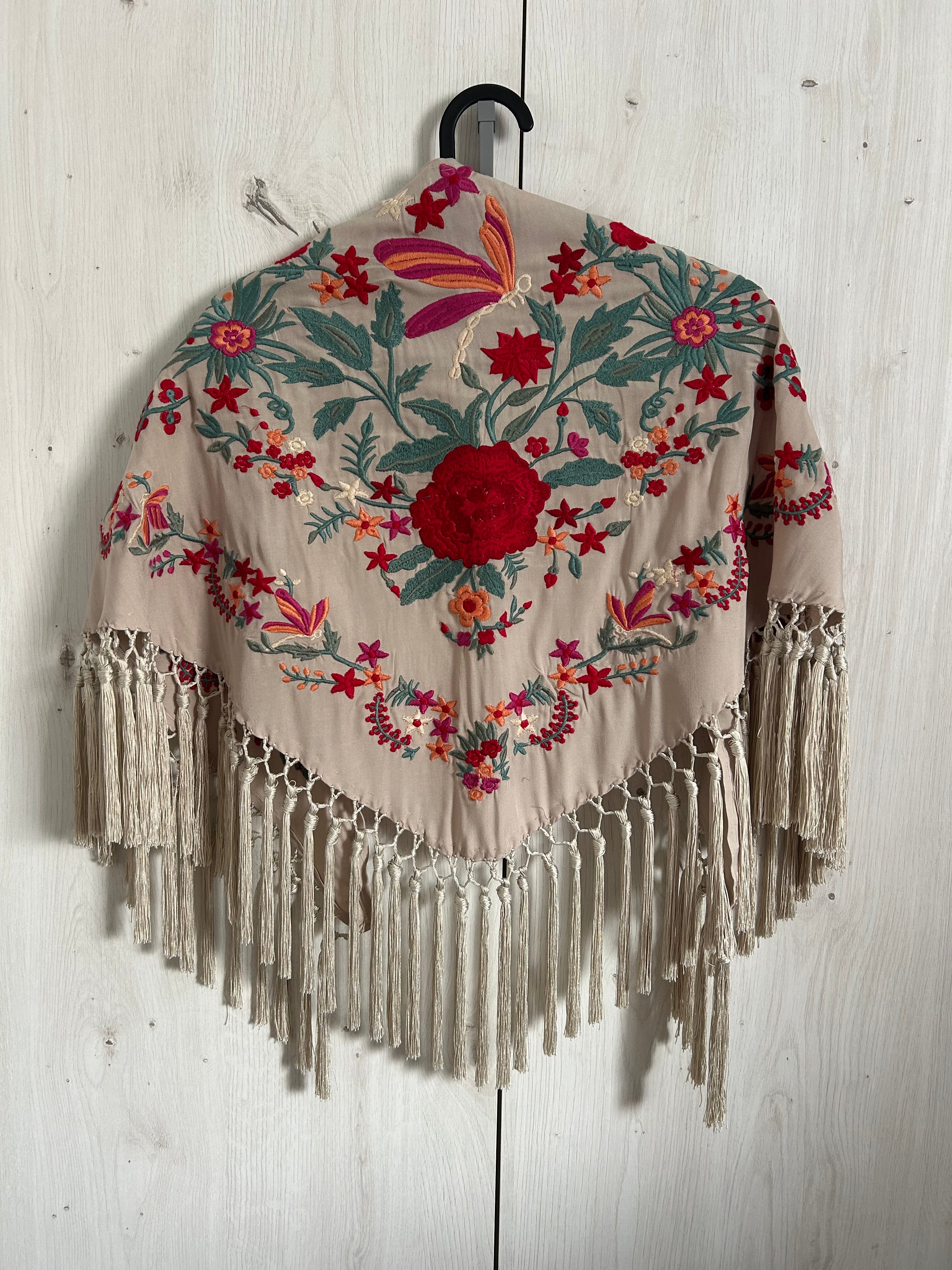 Mantoncillo libélula marfil