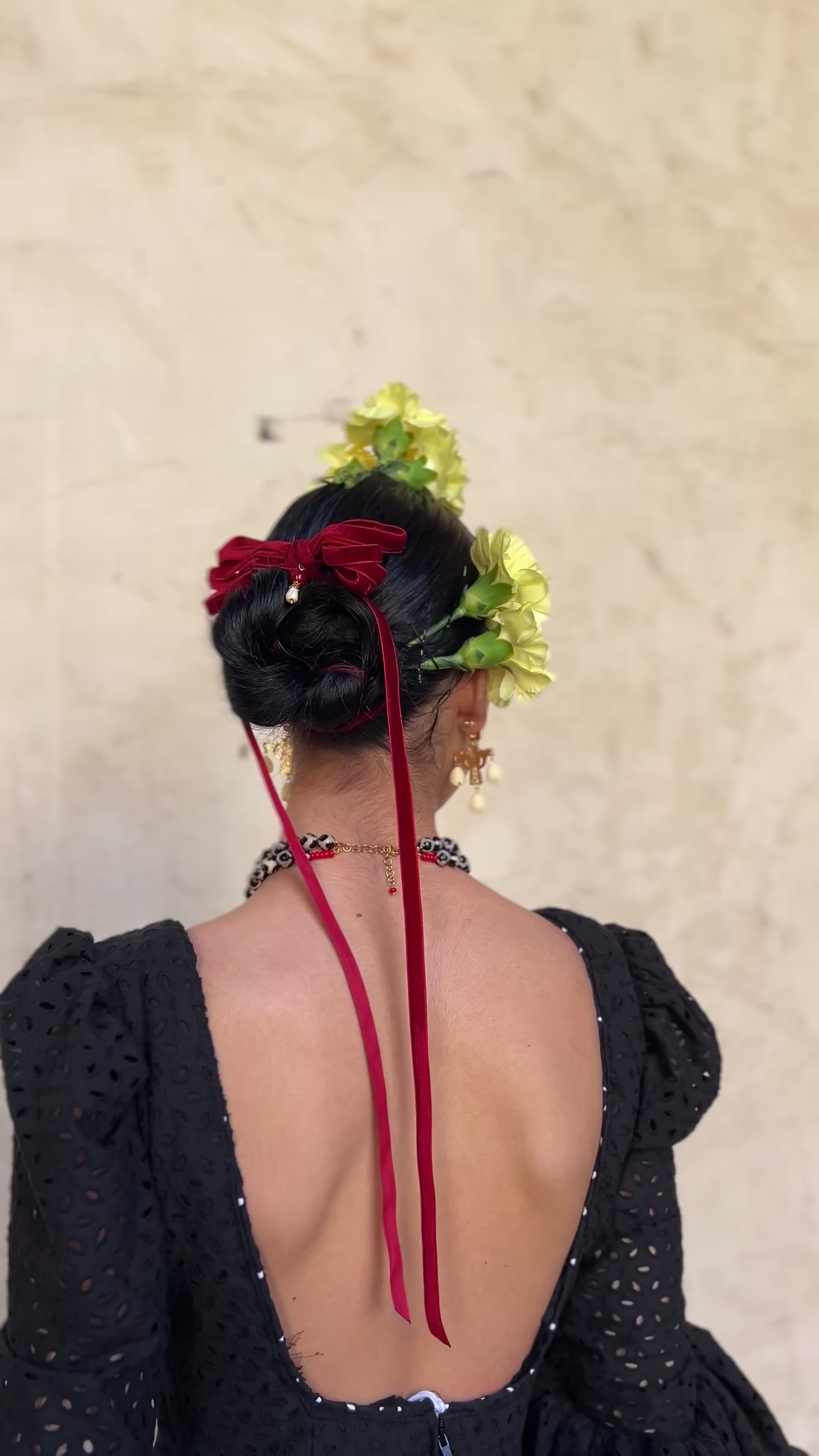 Peinecillo Lazo Burdeos